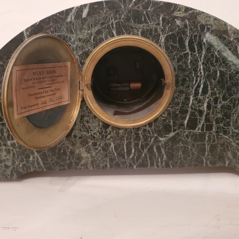 Art Deco Marble clock